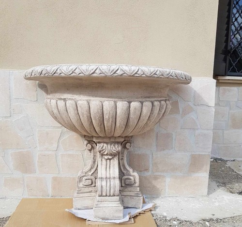 Fontana parete muro con - fontana,