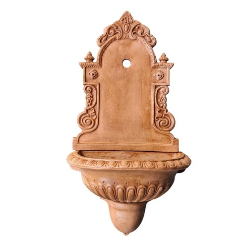 Fontana terracotta cuoio - fontana, a