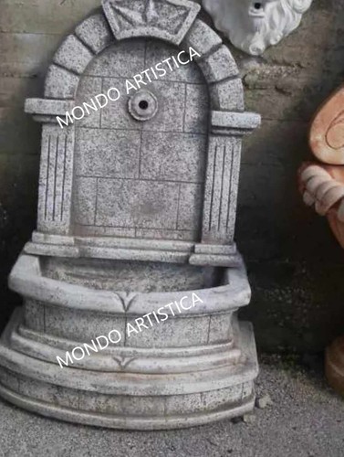 Fontana muro parete - a, con