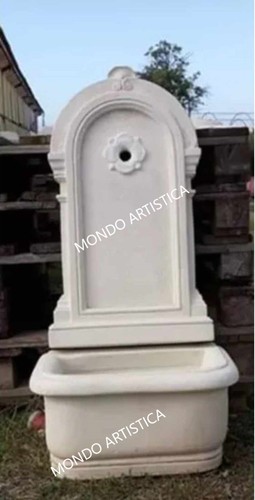 Fontana muro parete - fontana, a