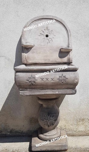 Fontana muro parete - fontana, a