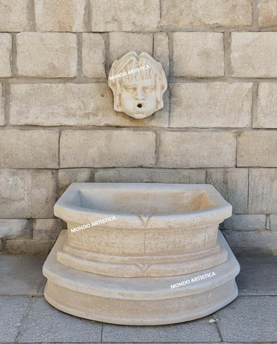 Fontana muro per esterno - muro,