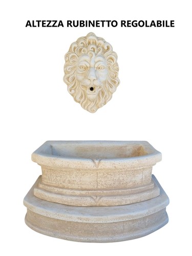 Fontana muro per esterno - fontana, a